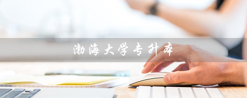 渤海大学专升本（渤海大学专升本录取分数线是多少）